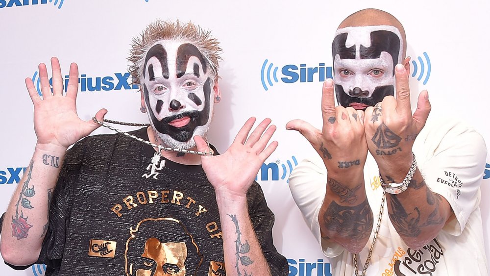 Violent J et Shaggy 2 Dope tous les deux avec une peinture faciale