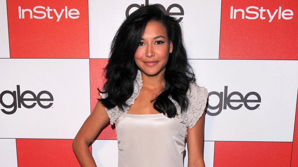 L'actrice Naya Rivera arrive à InStyle et 20th Century Fox's party célébrant les 4 nominations au Glee's Golden Globe qui ont eu lieu au Sunset Tower Hotel