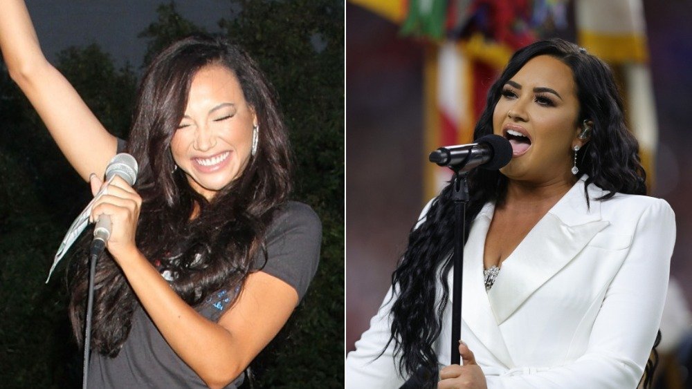 Naya Rivera et Demi Lovato