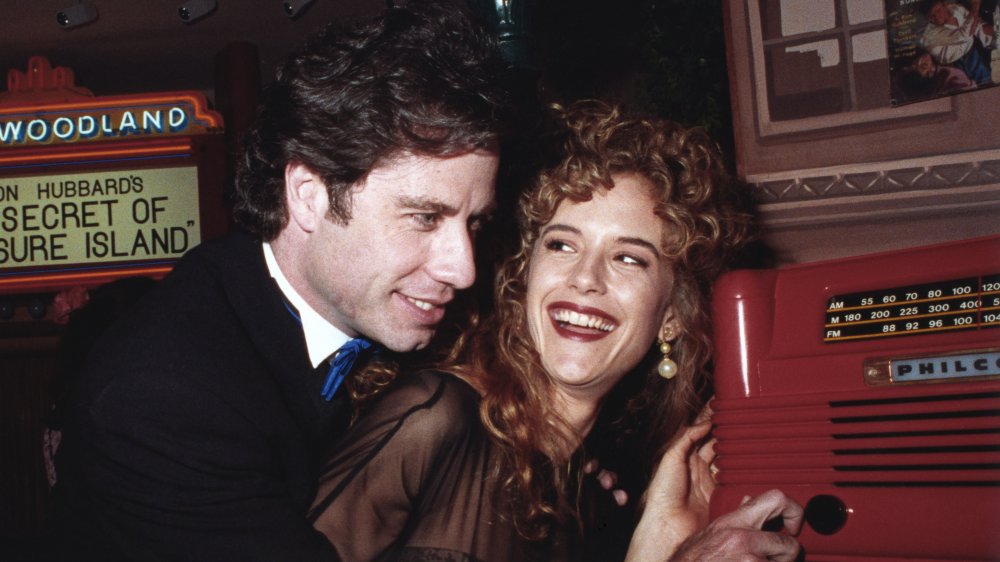 John Travolta and Kelly Preston