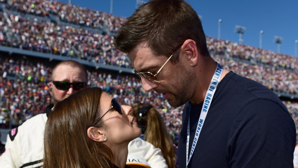 Danica Patrick et Aaron Rodgers