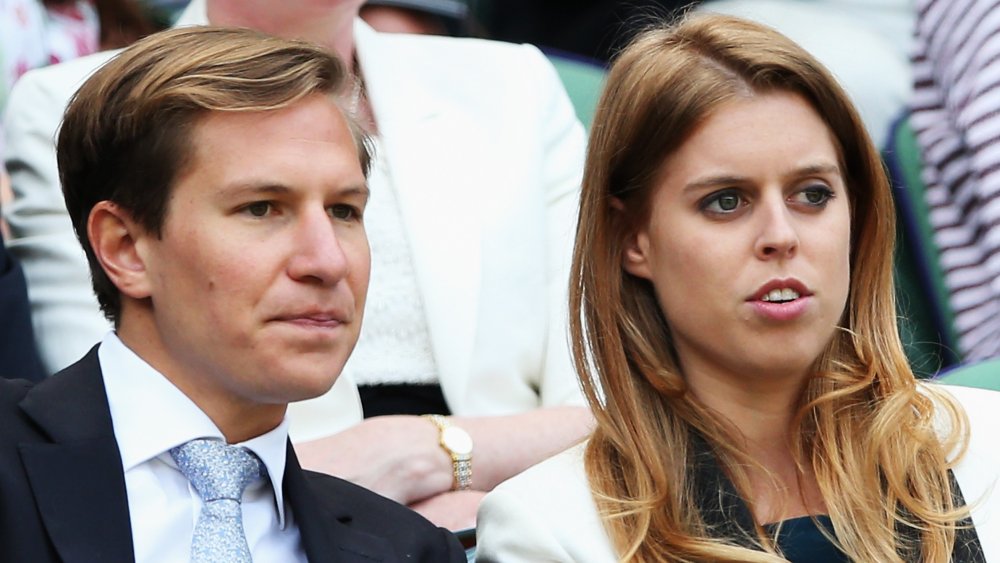 David Clark et la princesse Beatrice 