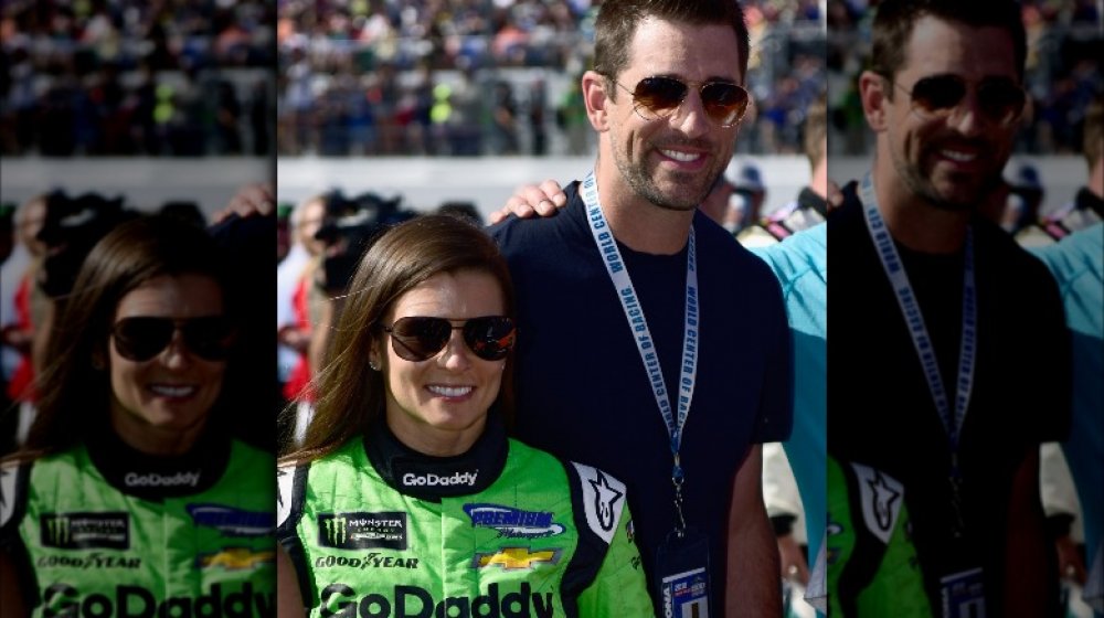 Danica Patrick et Aaron Rodgers