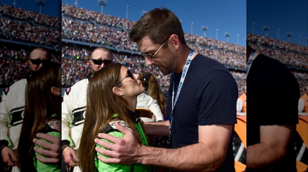 Danica Patrick, Aaron Rodgers