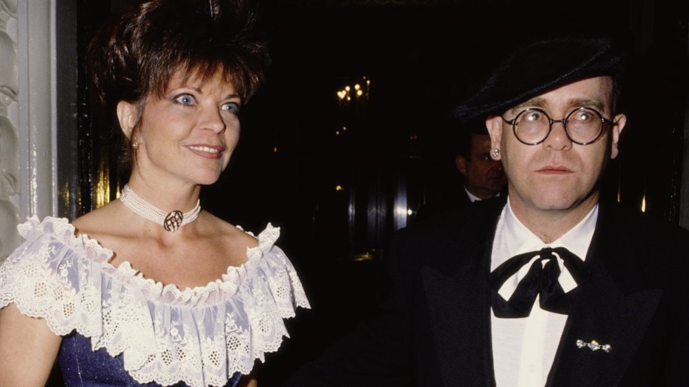 Elton John et Renate Blauel