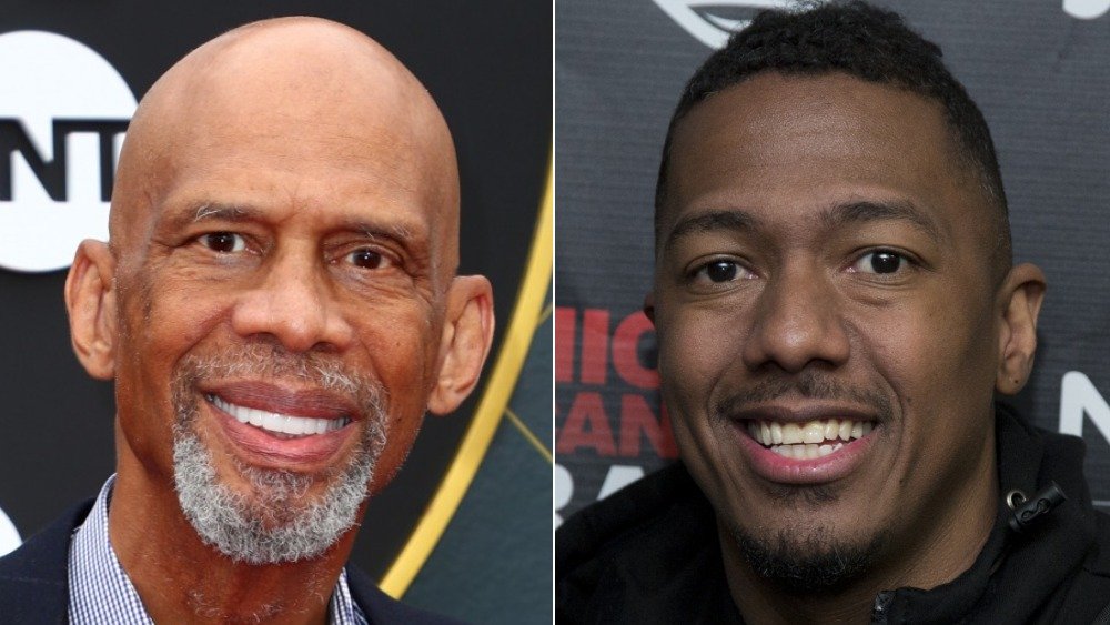 Kareem Abdul-Jabbar et Nick Cannon