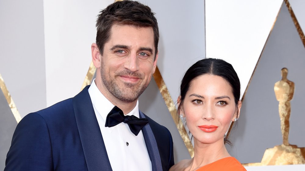 aaron rodgers olivia munn