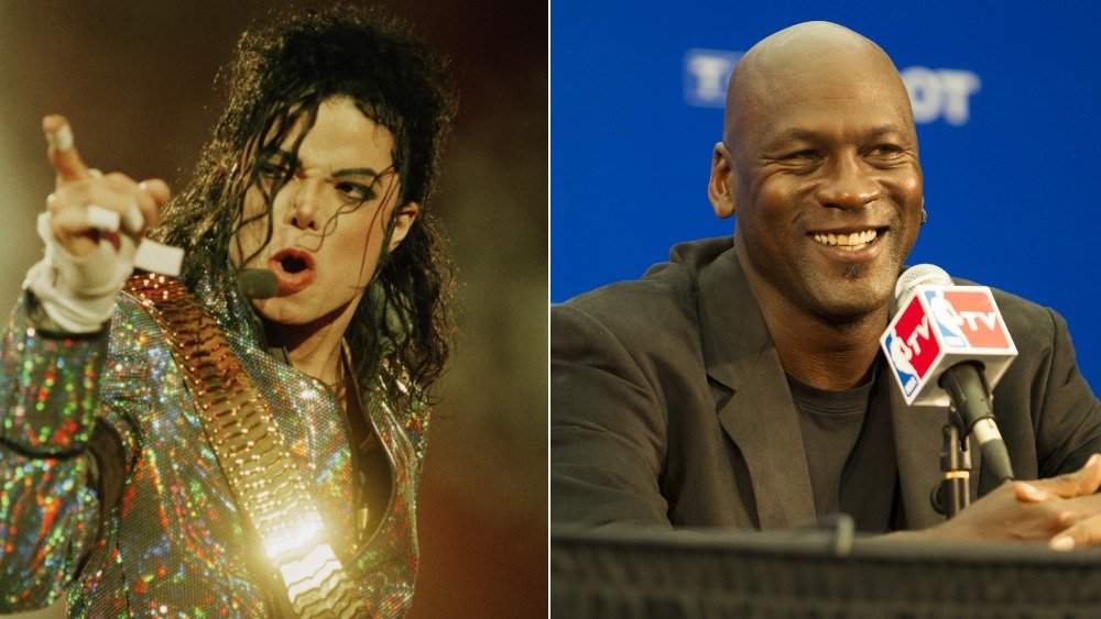 Michael Jackson et Michael Jordan