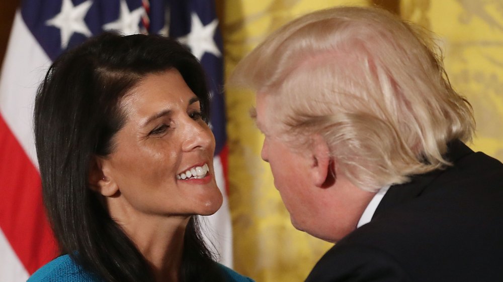 Nikki Haley et Donald Trump