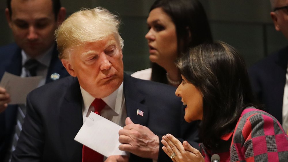 Donald Trump et Nikki Haley