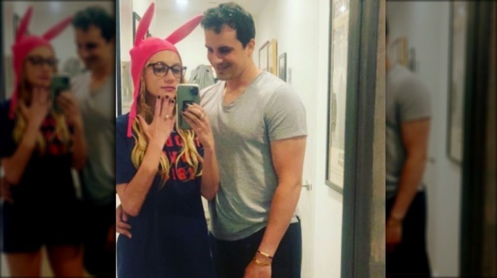 Kat Timpf avec son fiancé