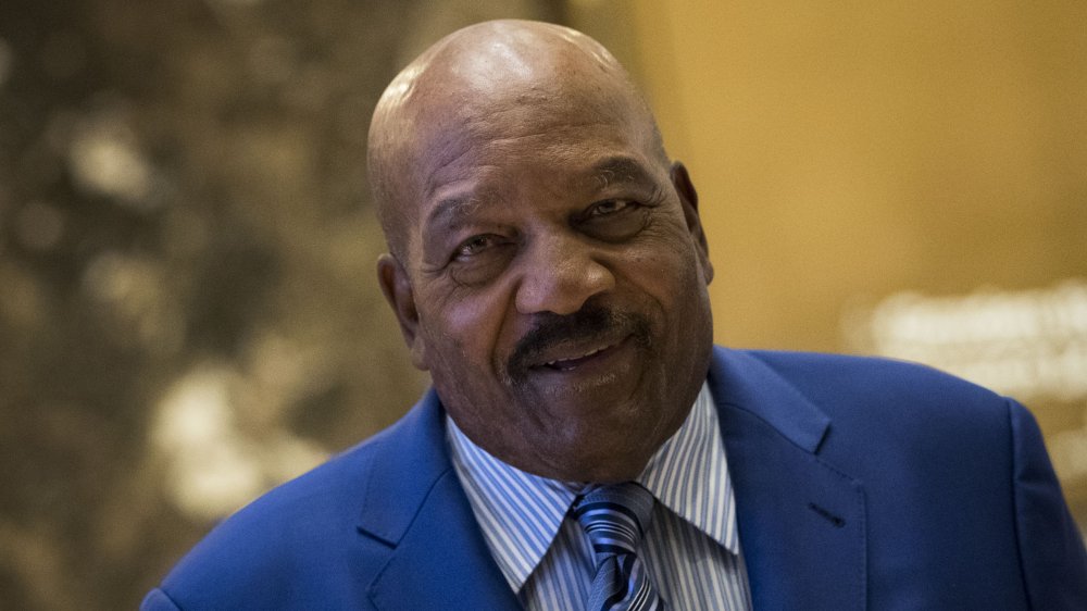 Jim Brown à la Trump Tower en 2016