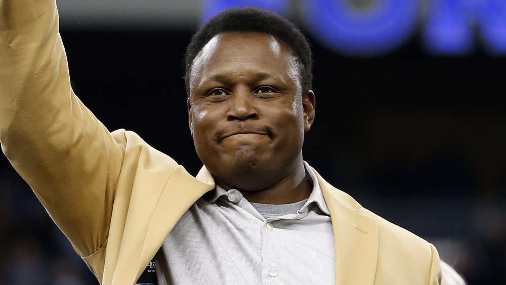 Barry Sanders au Pro Football Hall of Fame 2015