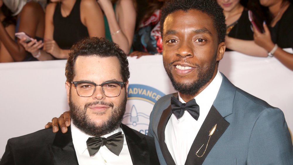 Josh Gad et Chadwick Boseman