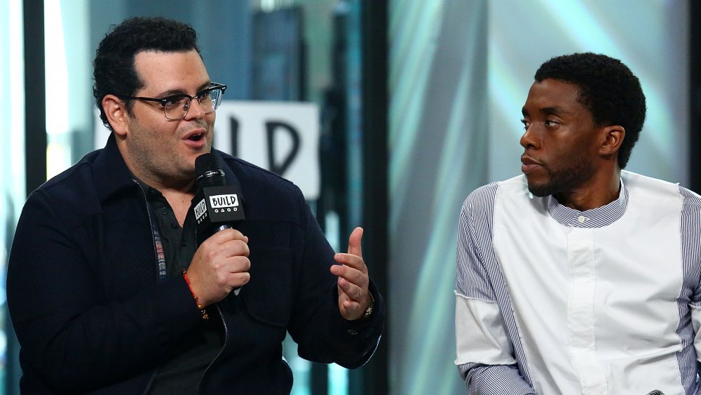 Josh Gad et Chadwick Boseman