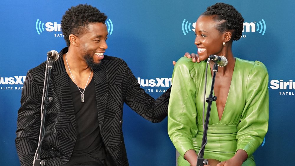 Chadwick Boseman et Lupita Nyong’o