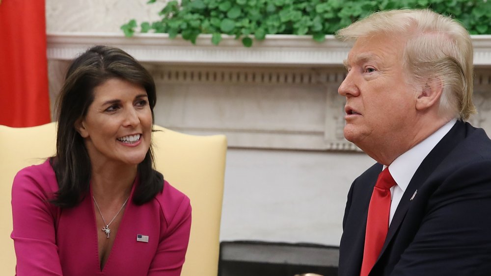 Nikki Haley et Donald Trump