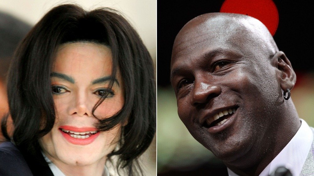 Michael Jackson et Michael Jordan