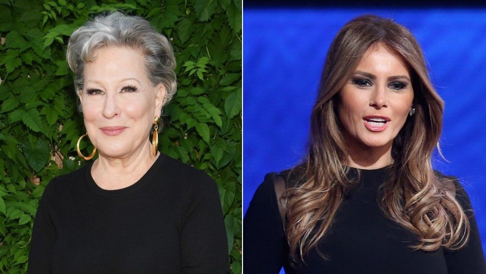 Bette Midler et Melania Trump