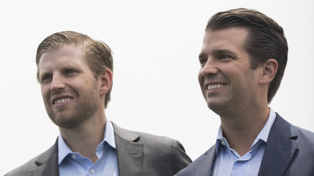 Eric Trump et Donald Trump Jr.