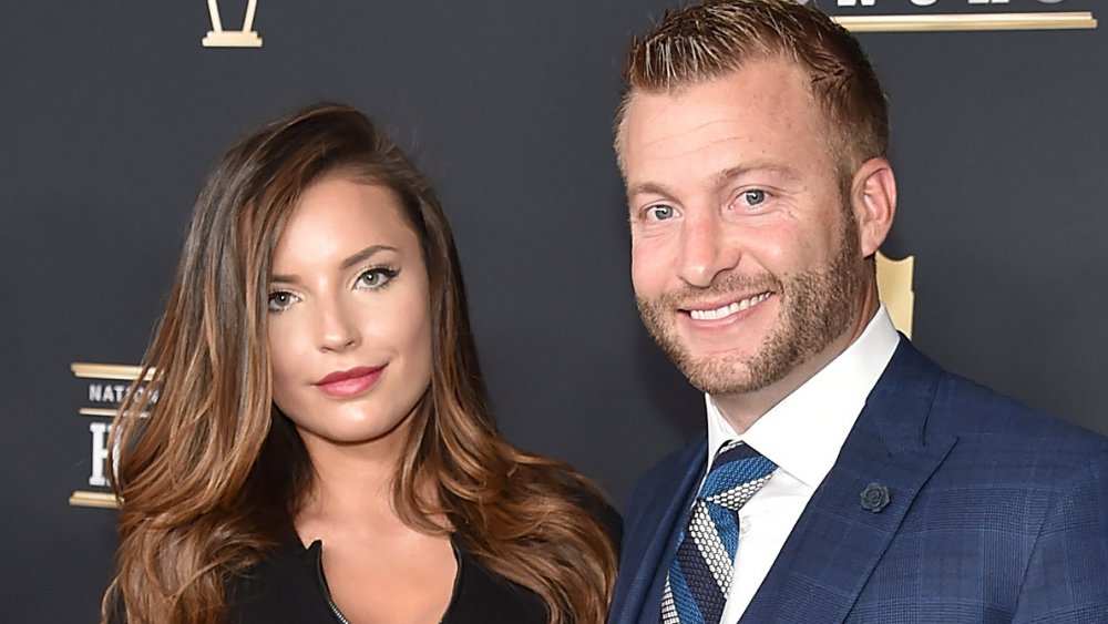 Sean McVay et Veronika Khomyn