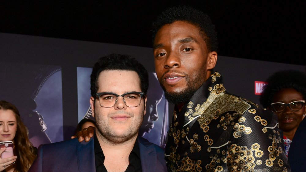 Josh Gad et Chadwick Boseman