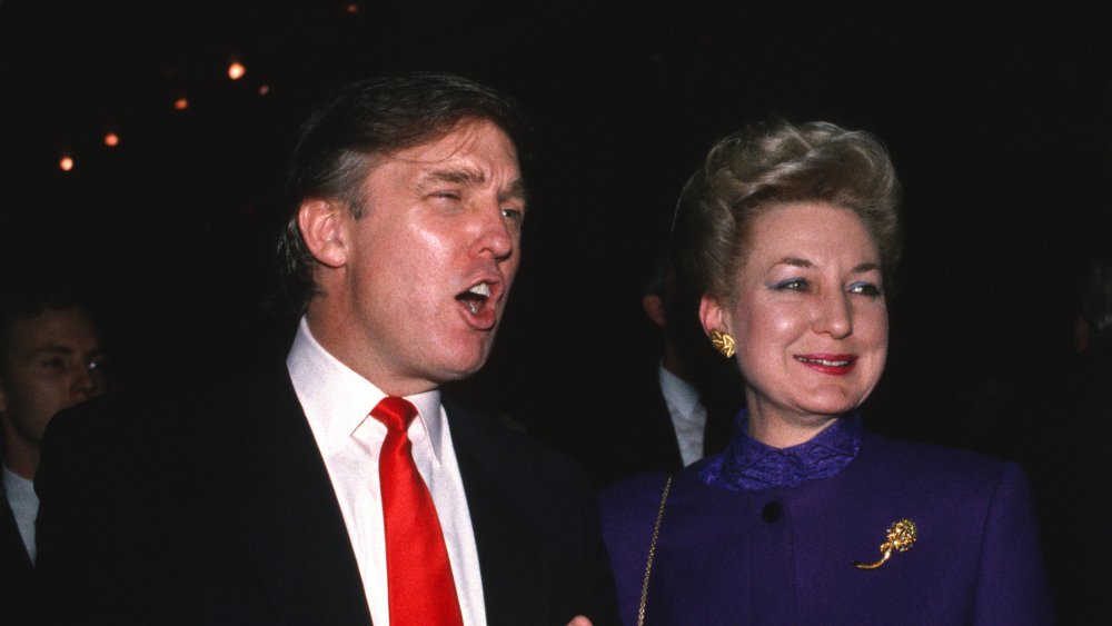 Donald Trump et Maryanne Trump Barry