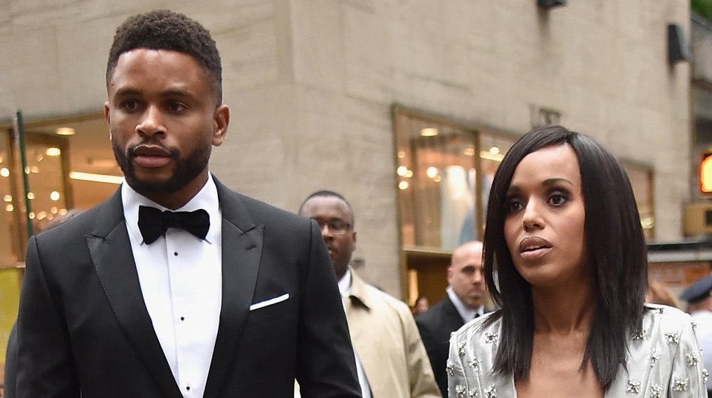 Nnamdi Asomugha et Kerry Washington