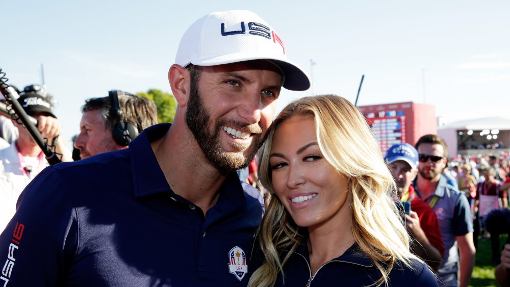 Dustin Johnson et Paulina Gretzky