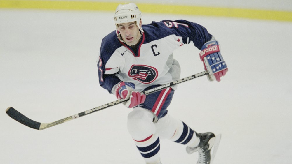 Chris Chelios aux Jeux olympiques de 1998