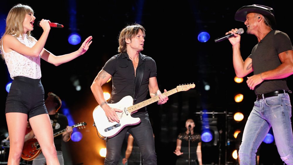 Taylor Swift, Keith Urban, et Tim McGraw