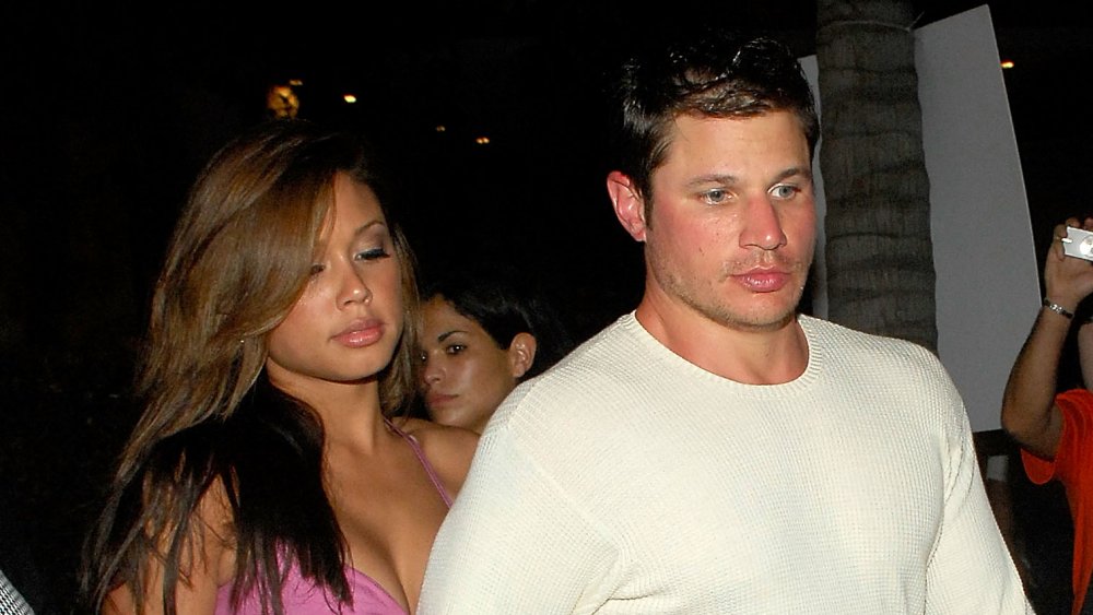 Vanessa Minnillo et Nick Lachey à maxim’s Pre-Super Bowl XLI Party en 2007