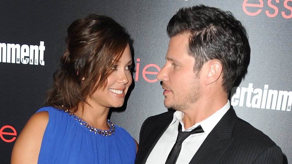 Vanessa Lachey et Nick Lachey lors de la célébration Entertainment Weekly en l’honneur des nominés aux SAG Awards en 2014