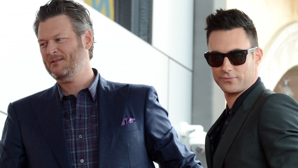 Blake Shelton et Adam Levine