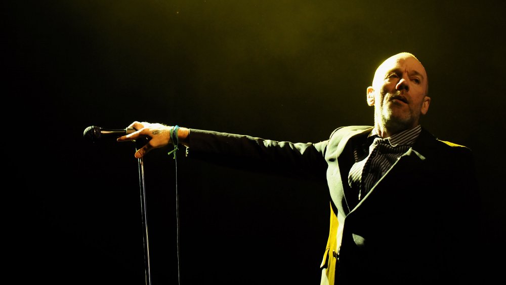 Michael Stipe se produit à Las Ventas Bullring en 2008