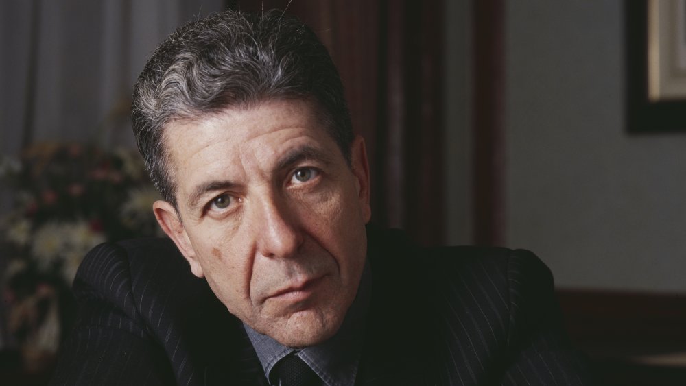 Leonard Cohen à Londres en 1987