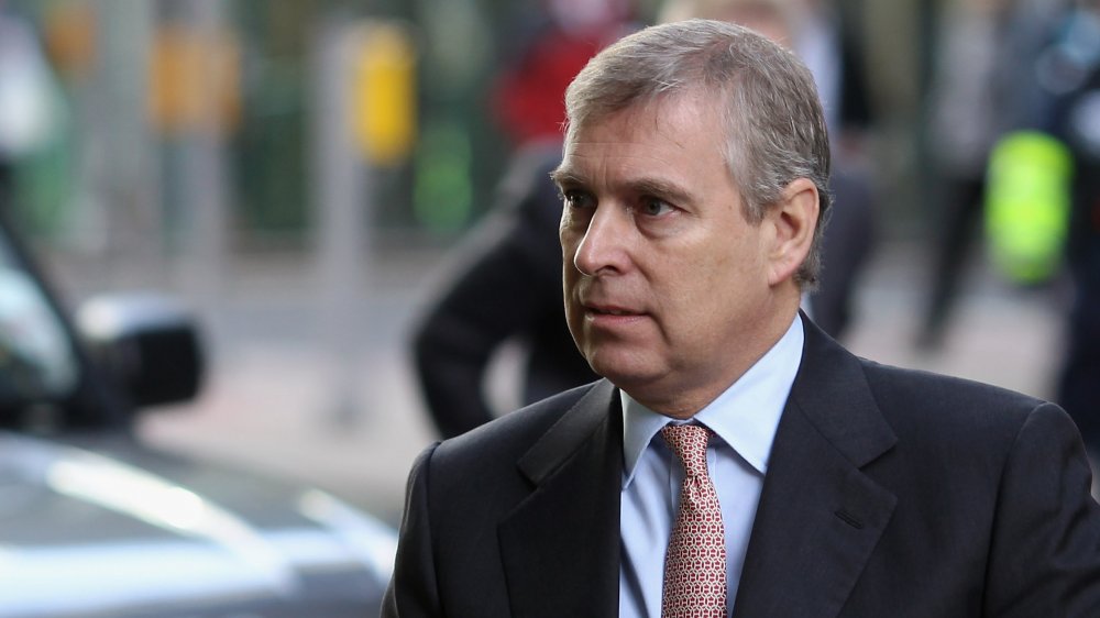 Prince Andrew au siège de CrossRail à Canary Wharf en 2011