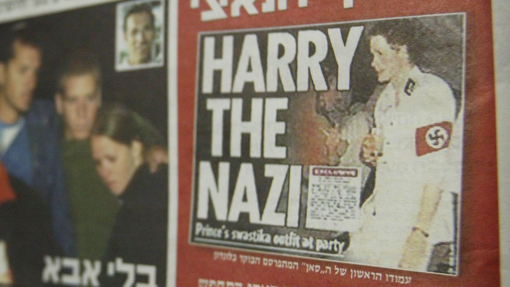 Le prince Harry en couverture de Yediot Aharonot en 2005