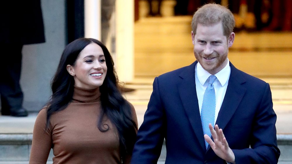 Meghan Markle et le prince Harry quittent la Maison du Canada en 2020 