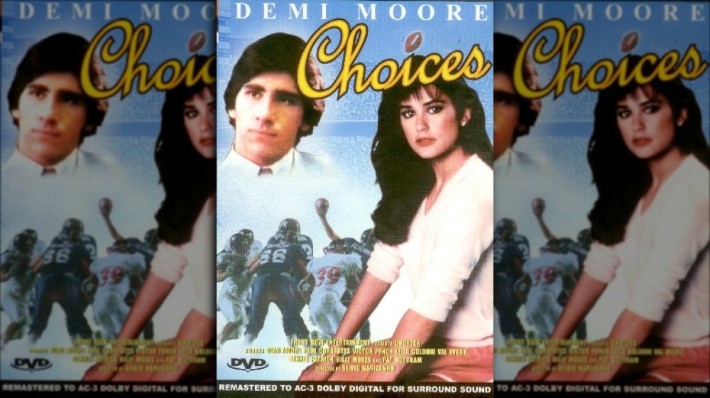 Paul Carafotes et Demi Moore sur la pochette du DVD Choices