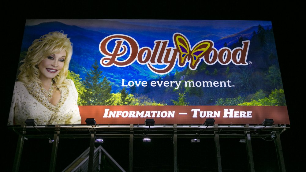 Panneau d’affichage de Dollywood 