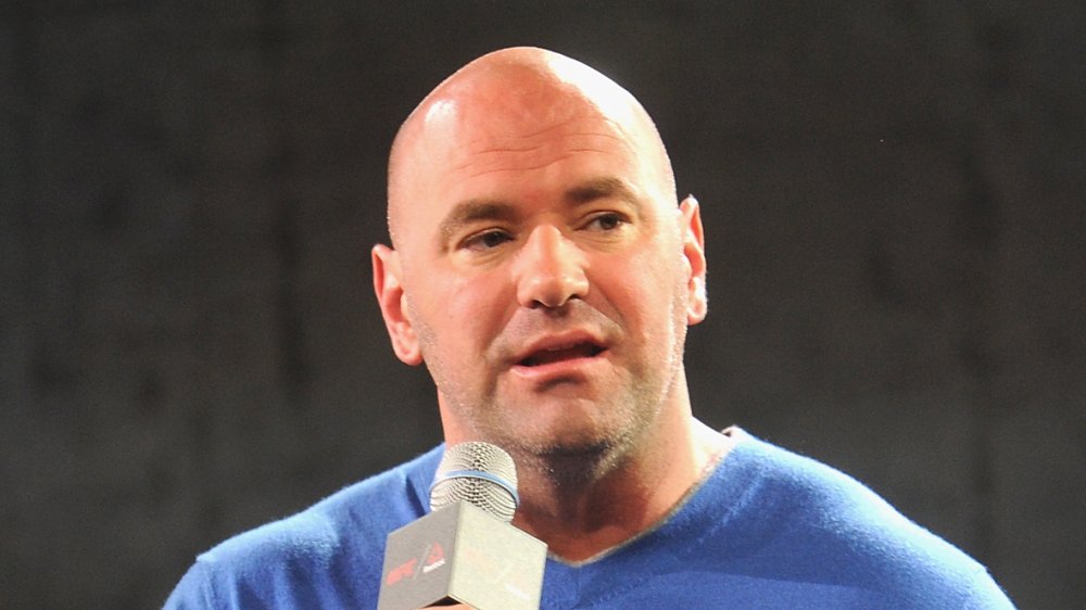 Dana White au lancement du Kit de combat Reebok UFC en 2015