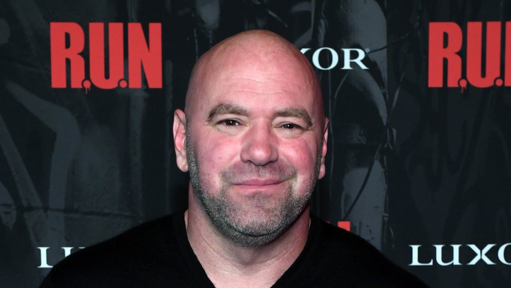 Dana White lors de la soirée d’ouverture de R.U.N - The First Live Action Thriller en 2019