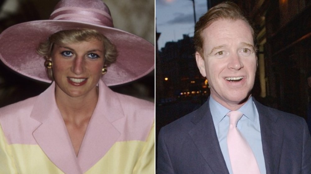 Image partagée de la princesse Diana et James Hewitt