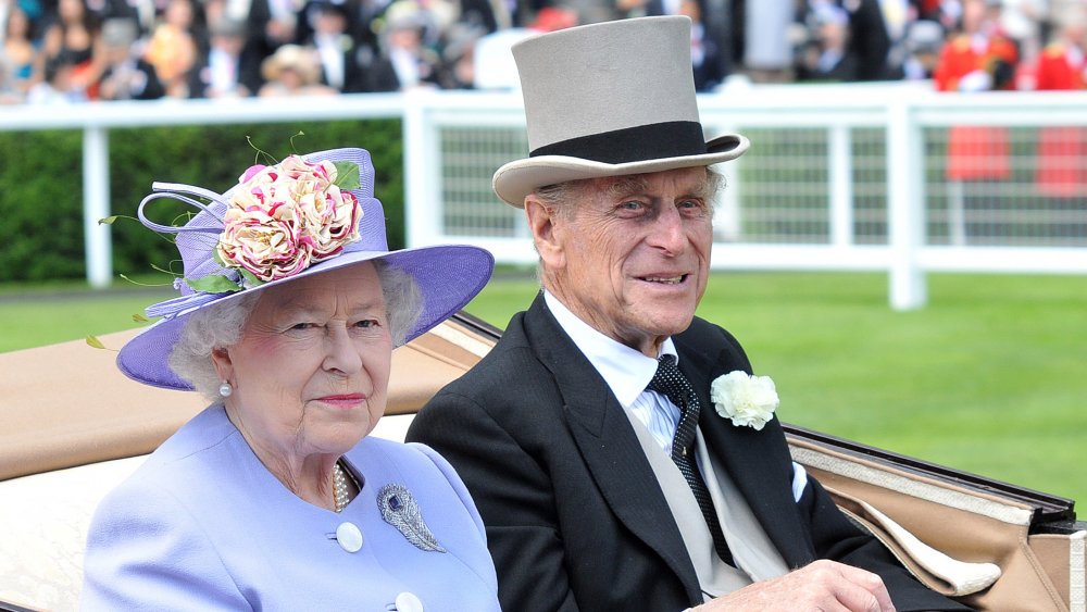 La reine Elizabeth et le prince Philip au Royal Ascot Ladies Day en 2010