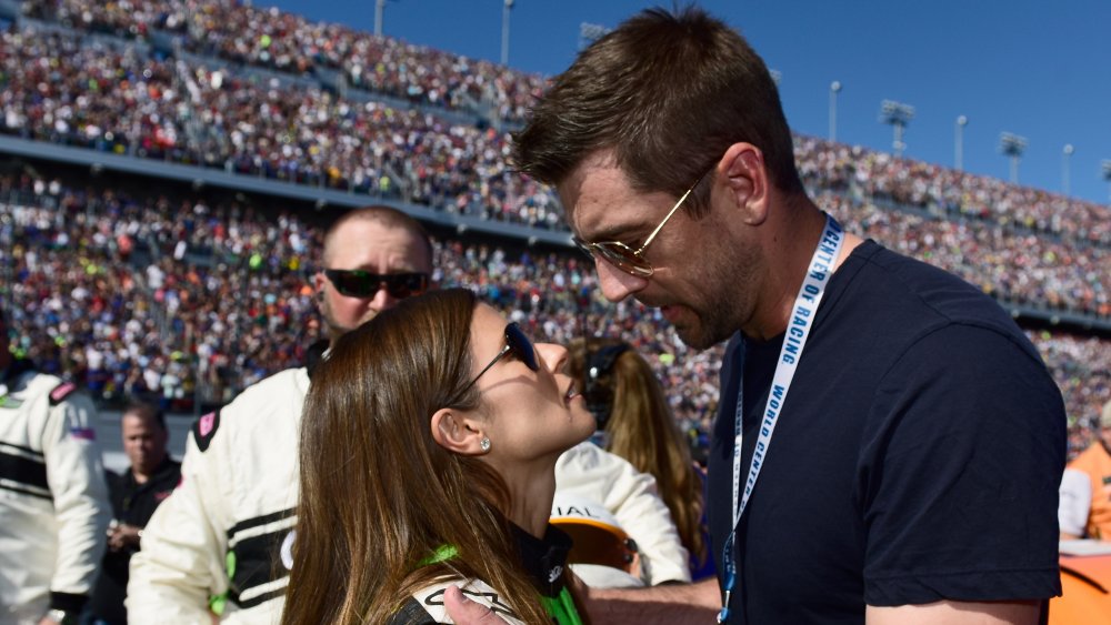 Danica Patrick et Aaron Rodgers