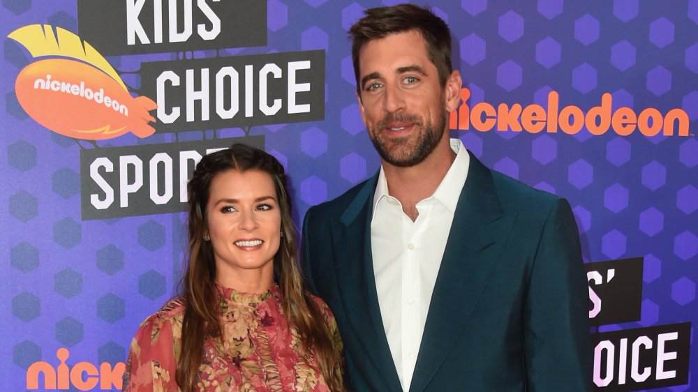 Danica Patrick et Aaron Rodgers