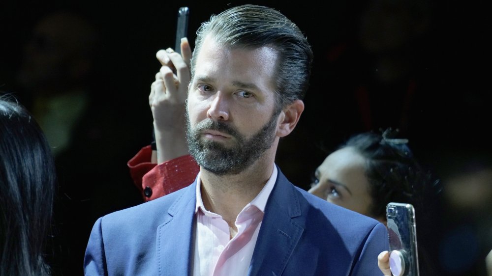 Donald Trump Jr. au défilé Zang Toi lors de la Fashion Week de New York en 2019