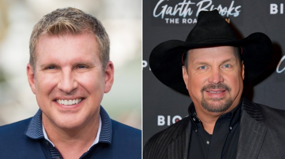 Todd Chrisley and Garth Brooks