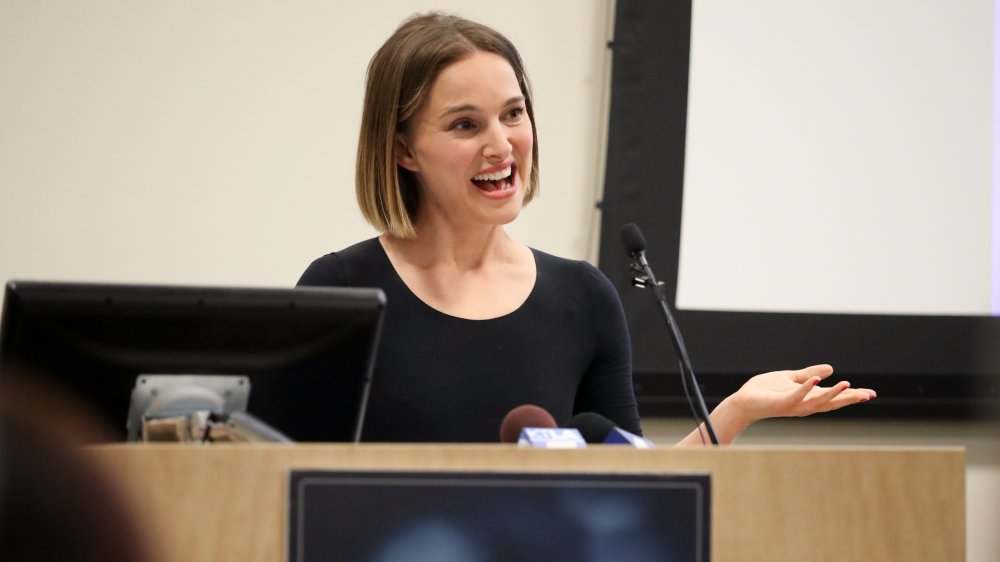 Natalie Portman lors d'une collecte de fonds à Los Angeles